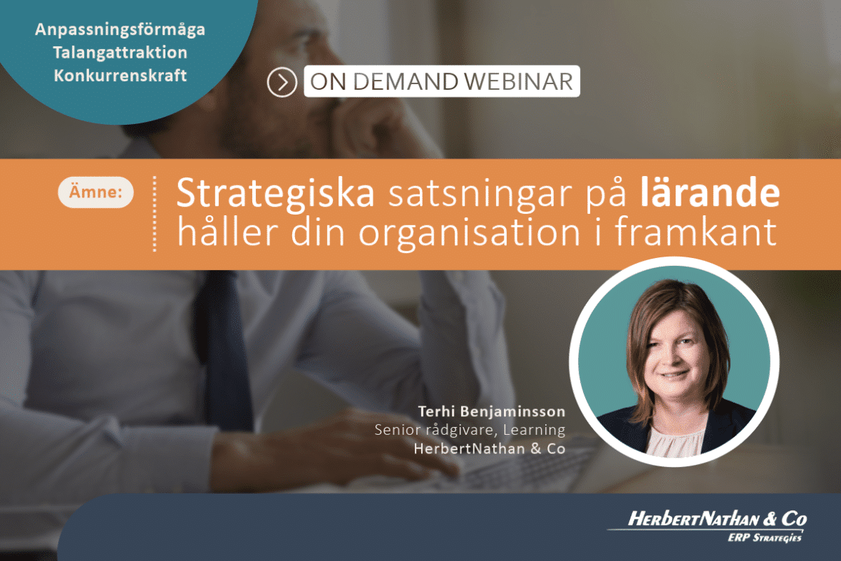 Strategiska satsningar på lärande håller din organisation i framkant