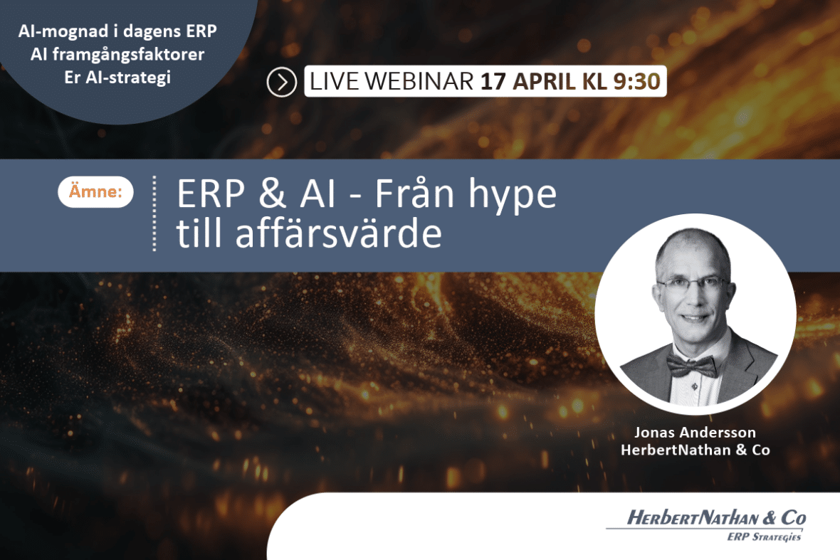 ERP & AI – Från hype till affärsvärde