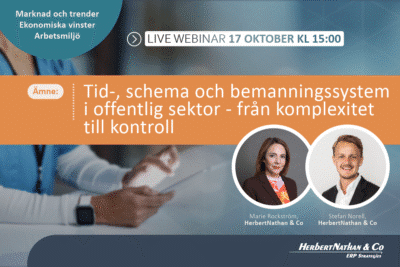 Webinar tid , schema och bemanningssystem